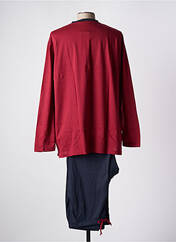 Pyjama rouge HAJO pour homme seconde vue