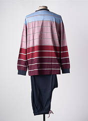 Pyjama rouge HAJO pour homme seconde vue