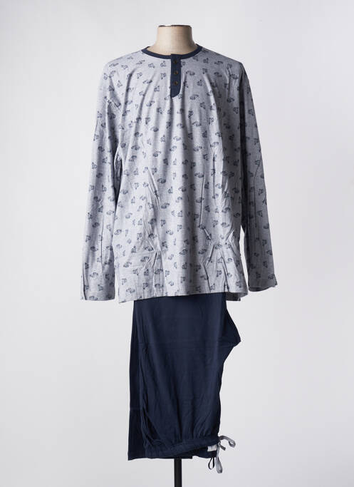 Pyjama bleu HAJO pour homme