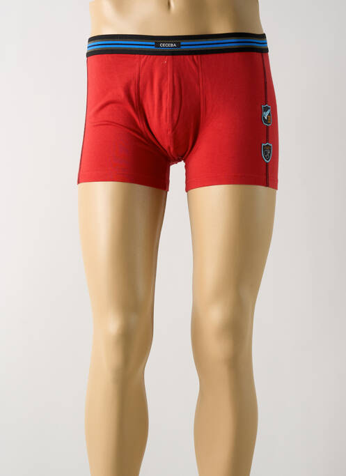 Boxer rouge CECEBA pour homme