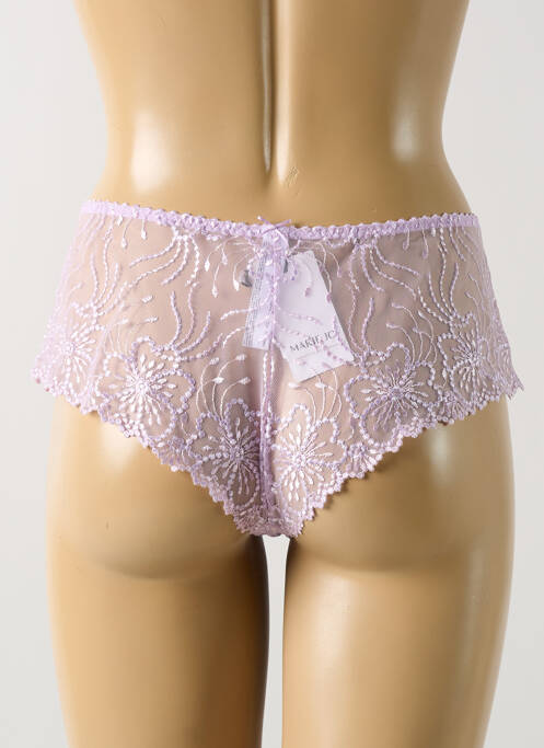Shorty violet MARIE JO pour femme