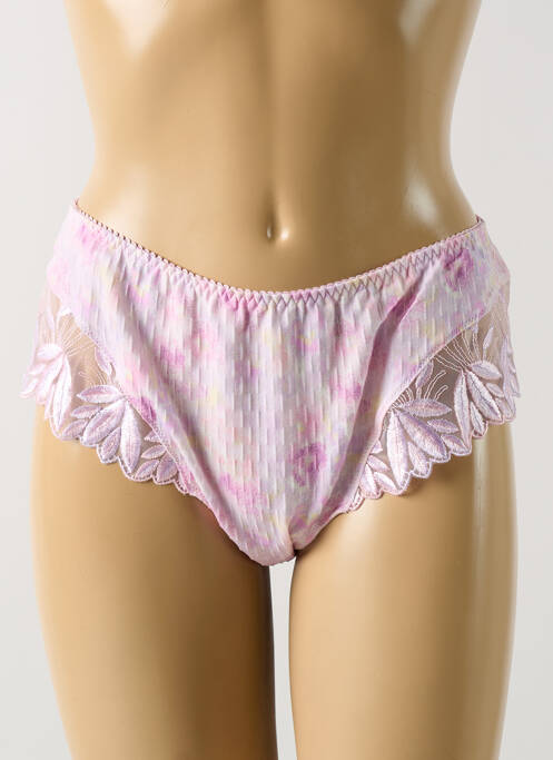 Tanga rose PRIMA DONNA pour femme