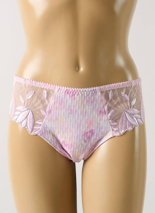 Tanga rose PRIMA DONNA pour femme