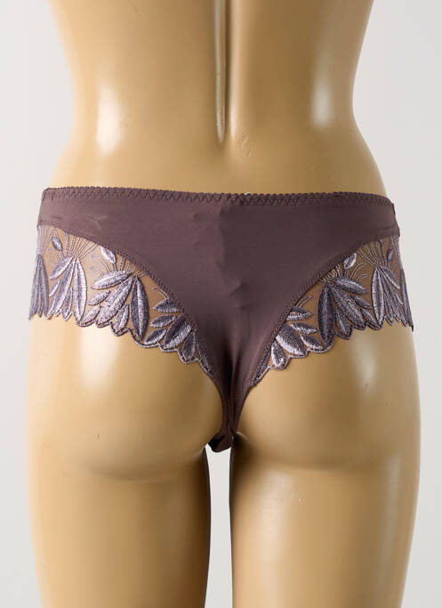 Tanga violet PRIMA DONNA pour femme