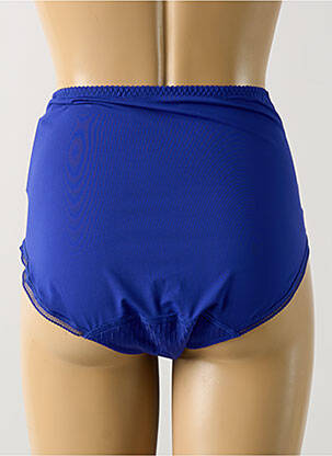 Culotte haute tissage satiné bleu PRIMADONNA femme