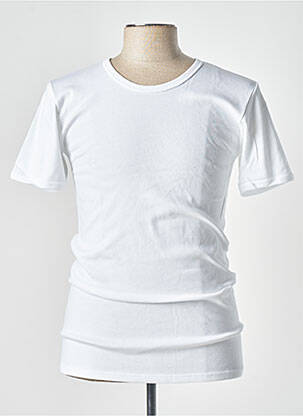 T-shirt coupe cintrée manches courtes blanc ACHEL homme