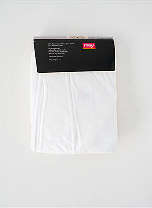 Pyjama bas pantalon blanc MEY homme