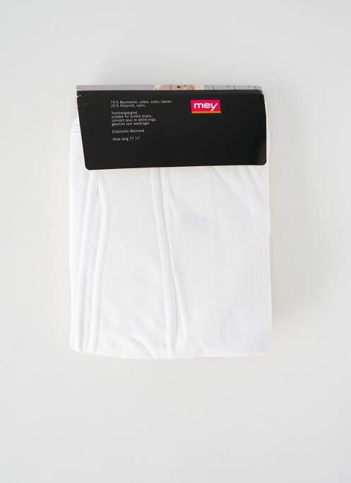 Pyjama blanc MEY pour homme