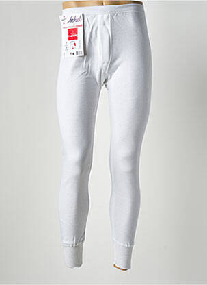 Legging stretch blanc ACHEL homme