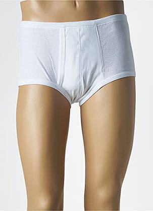 Slip stretch blanc ACHEL homme