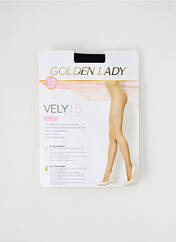 Collants noir GOLDEN LADY pour femme seconde vue