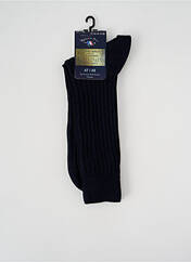 Chaussettes bleu PERRIN pour unisexe seconde vue