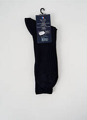 Chaussettes bleu PERRIN pour unisexe seconde vue