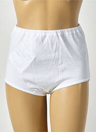 Culotte haute stretch blanc ACHEL femme