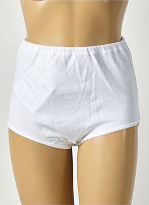 Culotte haute stretch blanc ACHEL femme