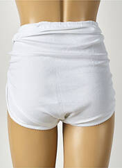 Culotte haute blanc ACHEL pour femme seconde vue