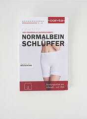 Panty blanc CON-TA pour femme seconde vue