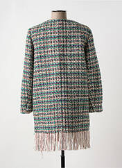 Manteau long vert THE KORNER pour femme seconde vue