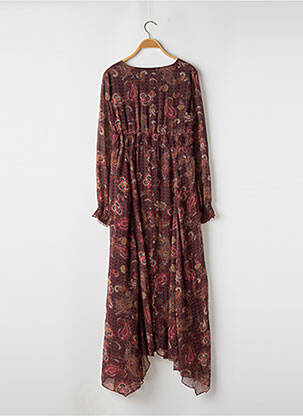 Robe longue manches longues manches longues violet PROMOD femme