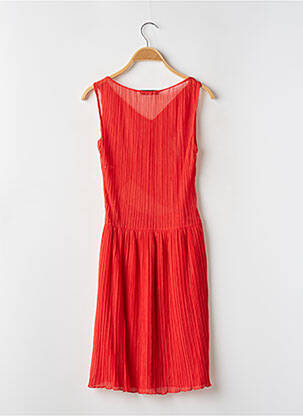 Robe mi-longue sans manche sans manche rouge SANDRO femme