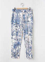 Pantalon chino bleu LA FEE MARABOUTEE pour femme seconde vue