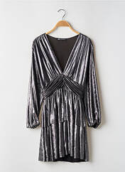Robe courte argent ZARA pour femme seconde vue