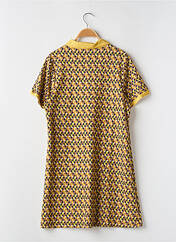 Robe courte jaune CIDER pour femme seconde vue