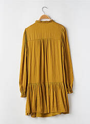 Robe courte jaune ETAM pour femme seconde vue