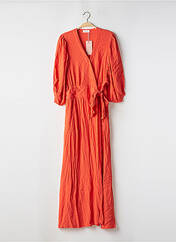Robe longue orange PALEM pour femme seconde vue