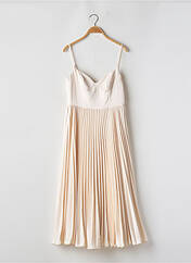 Robe mi-longue beige AZAZIE pour femme seconde vue