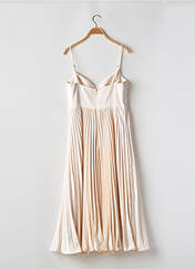 Robe mi-longue beige AZAZIE pour femme seconde vue