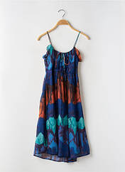 Robe mi-longue bleu VILA pour femme seconde vue