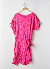 Robe mi-longue rose LA FEE MARABOUTEE pour femme seconde vue