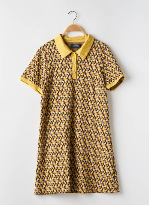 Robe courte jaune CIDER pour femme
