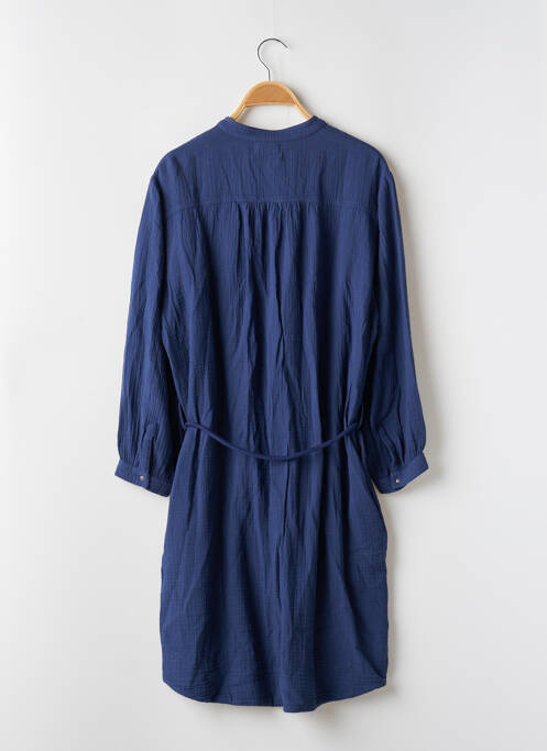 Robe mi-longue bleu PALEM pour femme