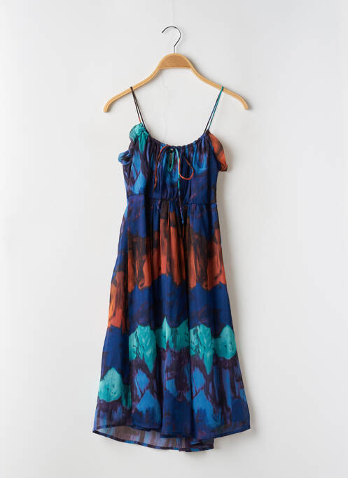 Robe mi-longue bleu VILA pour femme