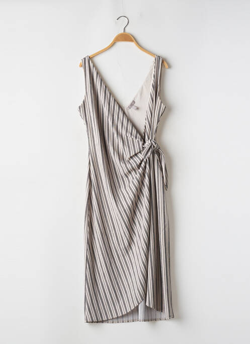 Robe mi-longue gris H&M pour femme