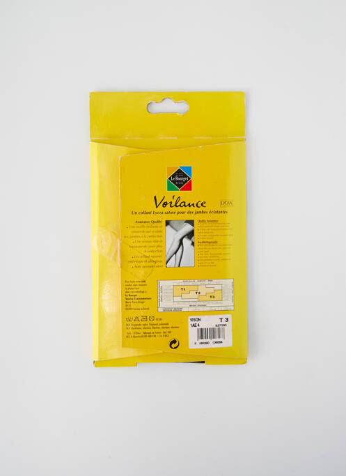 Collants marron LE BOURGET pour femme