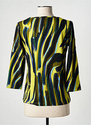 Top stretch manches 3/4 vert PAUL BRIAL femme