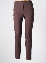 Jegging marron HALOGENE pour femme seconde vue