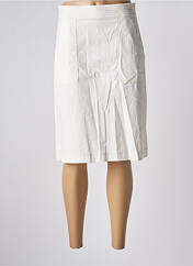 Jupe mi-longue beige BRUNO SAINT HILAIRE pour femme seconde vue