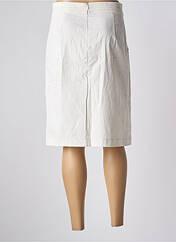 Jupe mi-longue beige BRUNO SAINT HILAIRE pour femme seconde vue