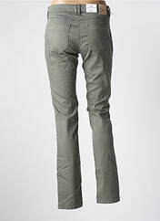 Pantalon slim vert BRUNO SAINT HILAIRE pour femme seconde vue