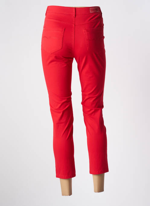 Pantacourt rouge I.QUING pour femme