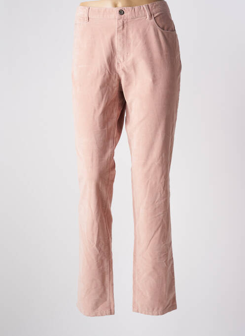 Pantalon slim rose BRUNO SAINT HILAIRE pour femme