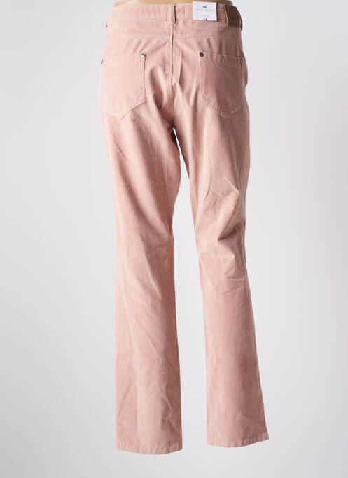 Pantalon slim rose BRUNO SAINT HILAIRE femme