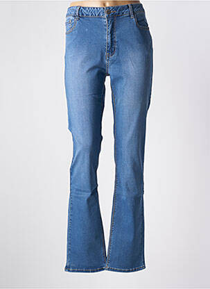 Jeans bootcut bleu KY CREATION pour femme