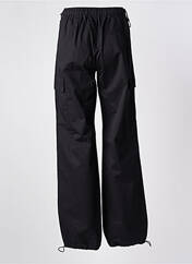 Pantalon cargo noir SEE SEE pour femme seconde vue