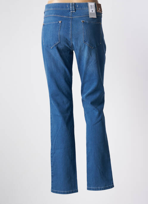 Jeans coupe slim bleu BRUNO SAINT HILAIRE pour femme