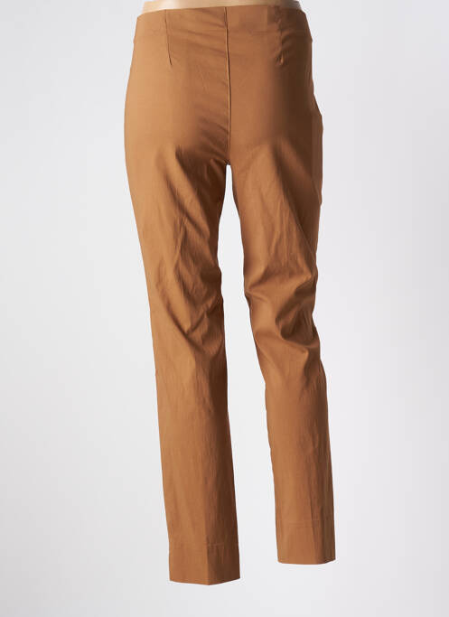 Jegging marron MODE DE PARIS pour femme